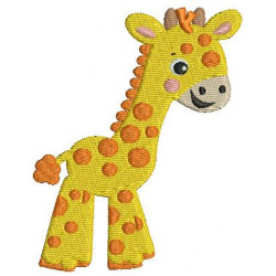 Stickmuster - Giraffe